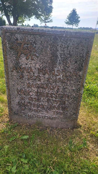 Grave number: D G 3   256a