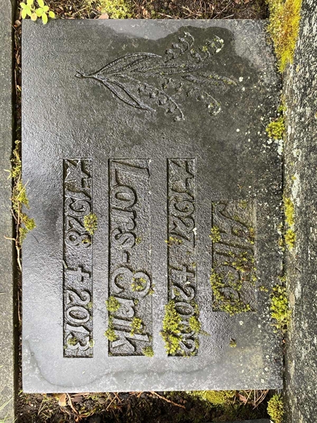 Grave number: 1 14      5, 6