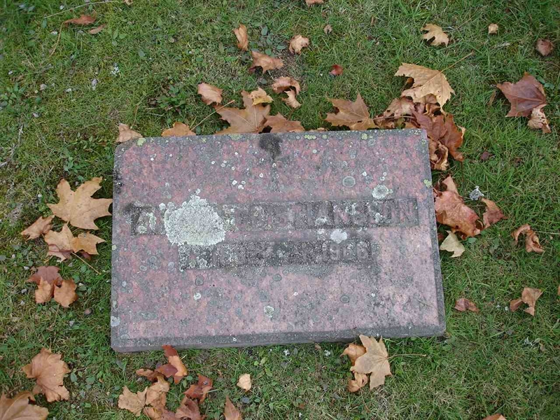 Grave number: FN K     1