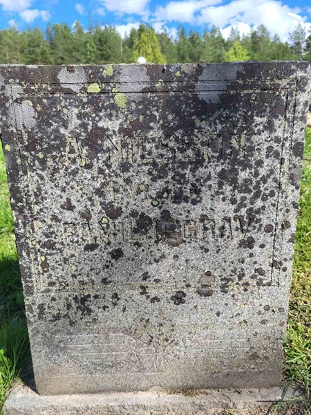 Grave number: 001 1    85