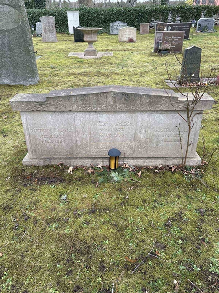 Gravnummer: LE   289, 290, 291