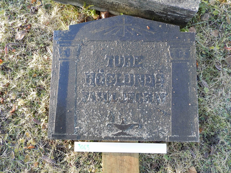 Grave number: 1 1  3063