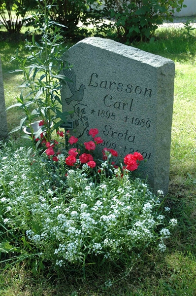 Grave number: H 3   20