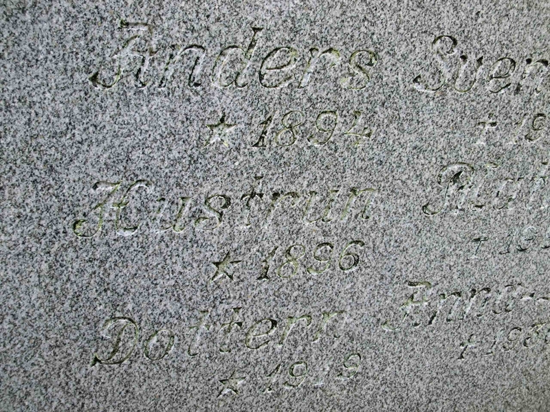 Grave number: ÄS 04    020