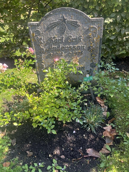 Grave number: 1 3 E1    76