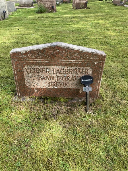 Grave number: 1 08     8