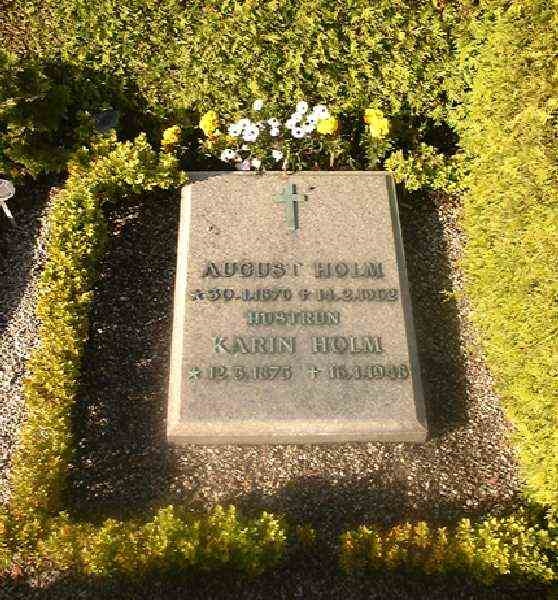 Grave number: NK Urn m    15