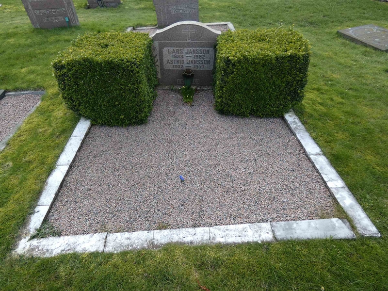 Grave number: BR G    62