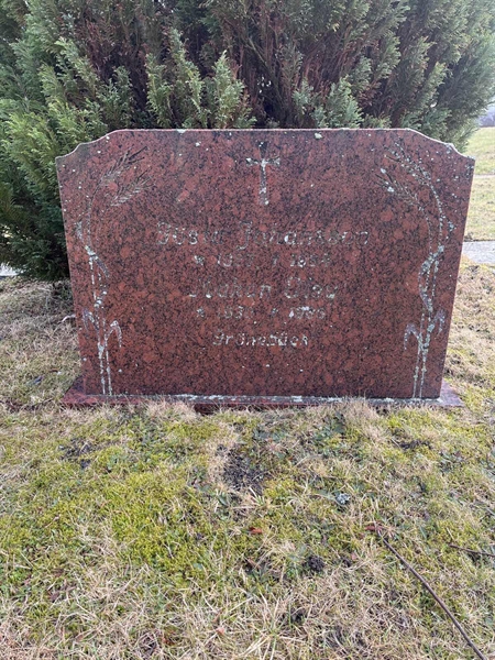 Gravnummer: HA B    10