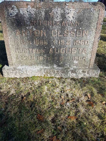 Grave number: RK B 1    14, 15