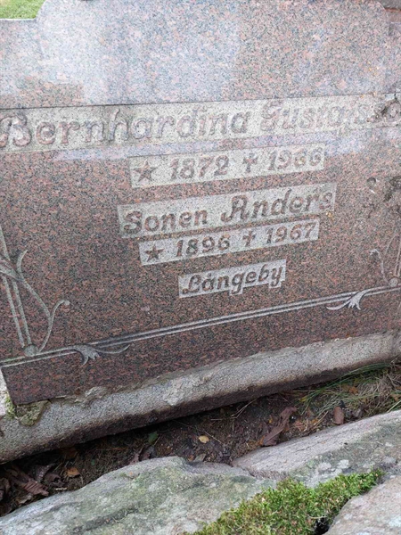 Grave number: GM 012  2709, 2710