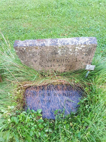 Gravnummer: NK A A   356