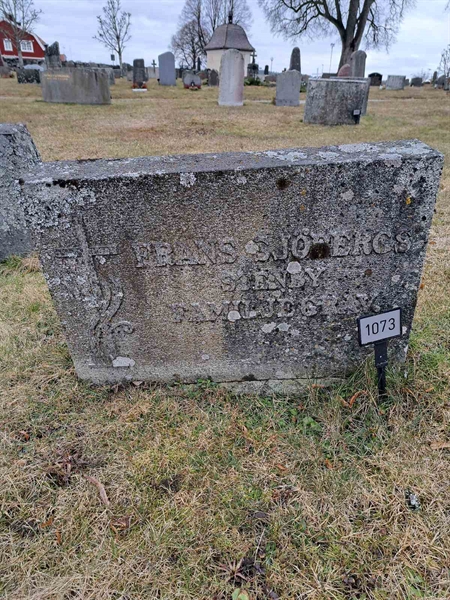 Grave number: KG A  1072, 1073
