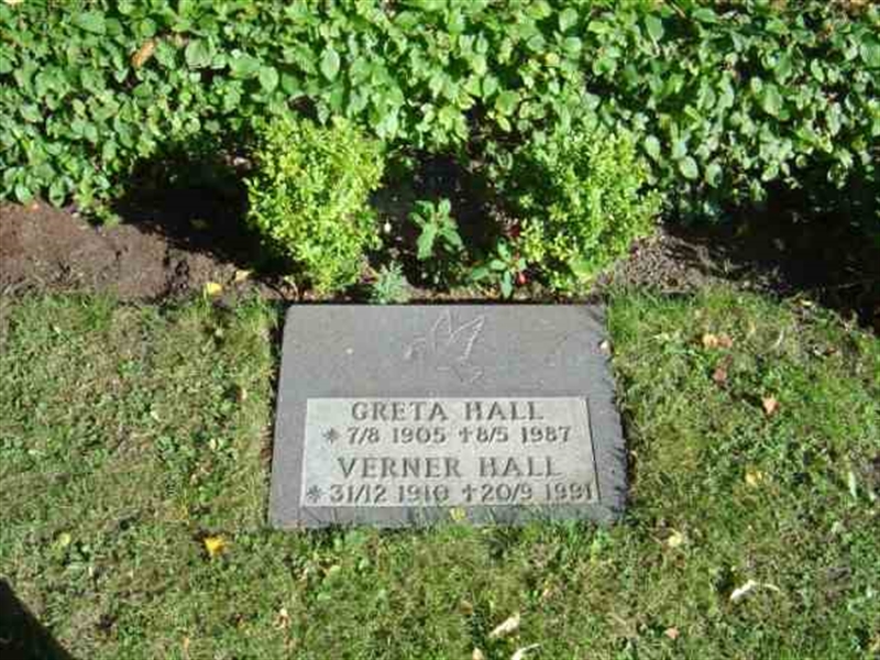 Grave number: FLÄ URNL    85