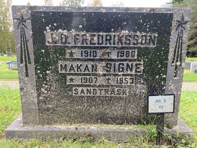 Hautatunnus: NK B   115