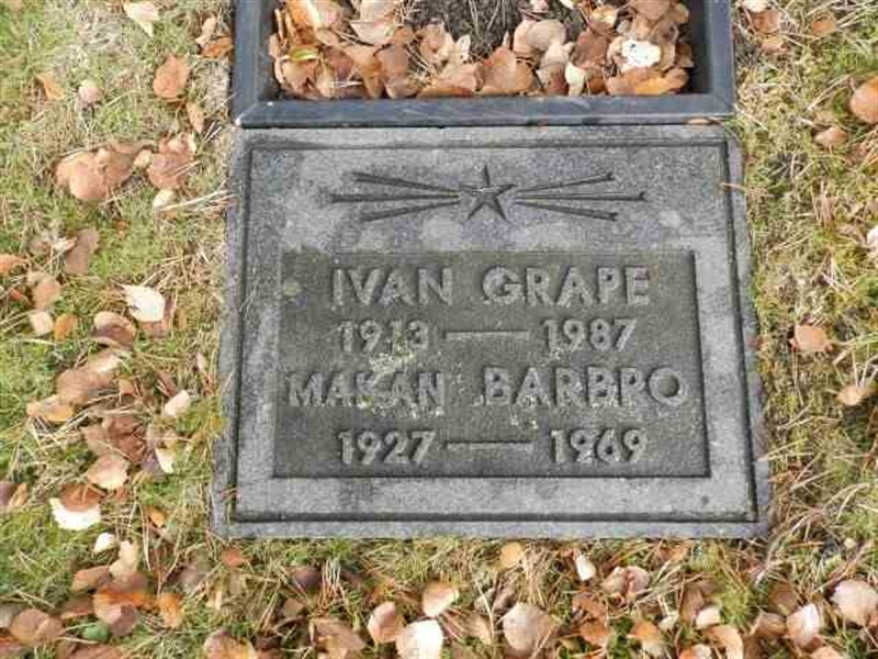 Grave number: 1 1   620