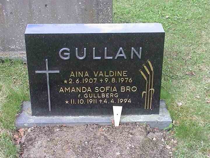 Grave number: 1 GF 03    162-163