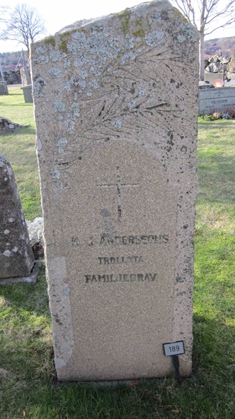 Grave number: KG C   189, 190