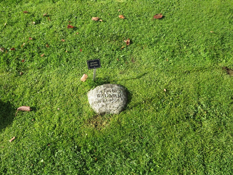 Grave number: 1 09  157