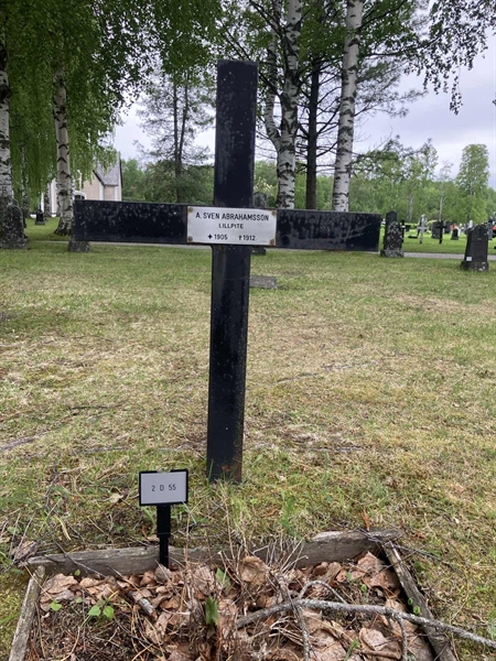 Grave number: 2 D    55