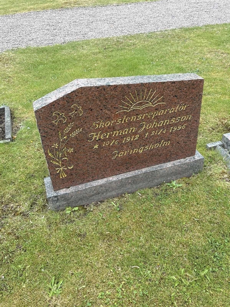 Grave number: SKF B    24