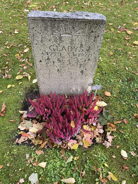 Grave number: 1 H   163