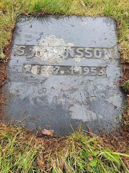 Grave number: Å A    20