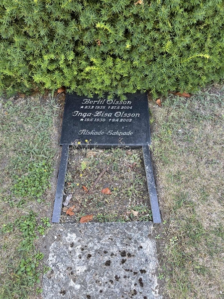 Grave number: NK I:u   283