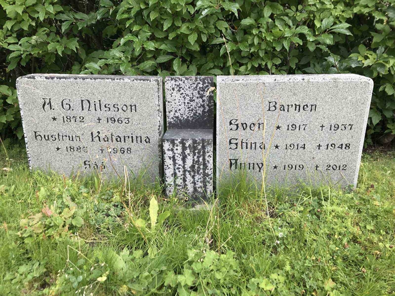 Grave number: DU Ö   141, 142
