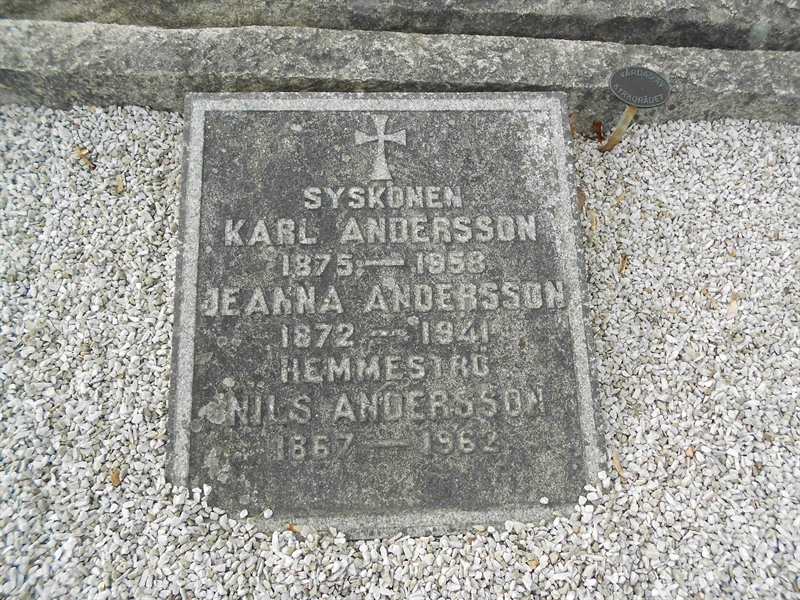 Grave number: NÅ M3    18, 19