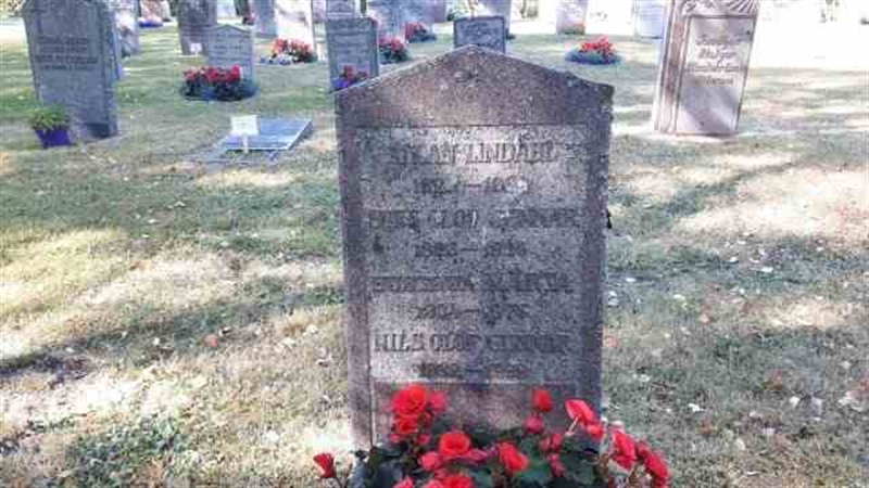 Grave number: 1 1  1073