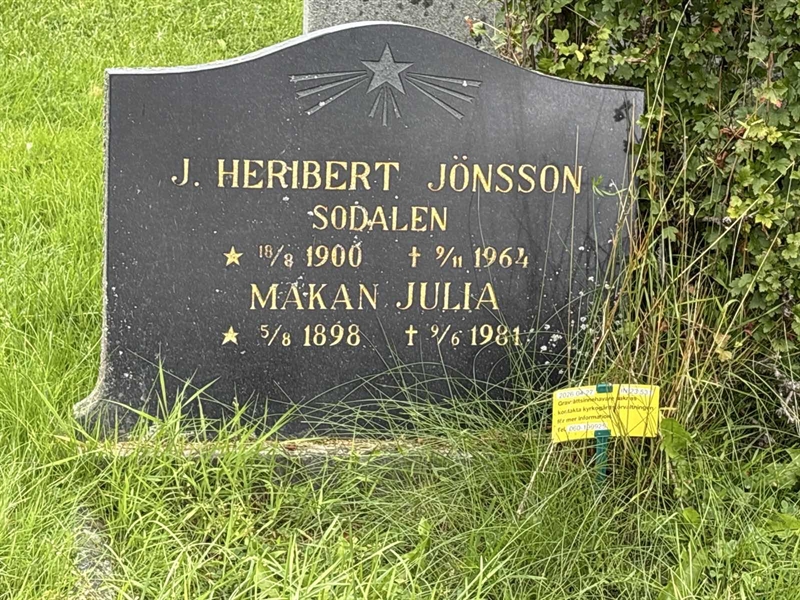Grave number: IN 23   531