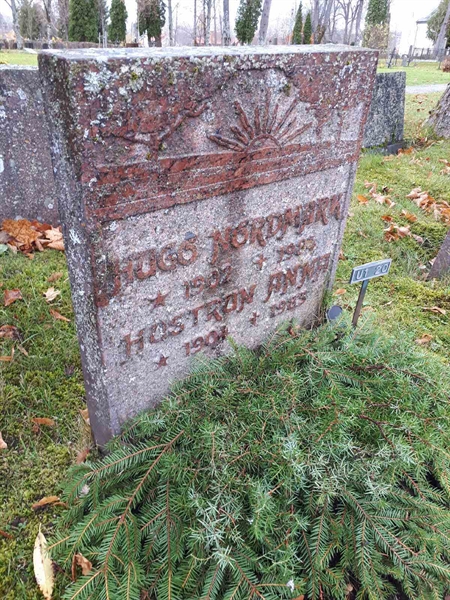 Grave number: GK U 1    20