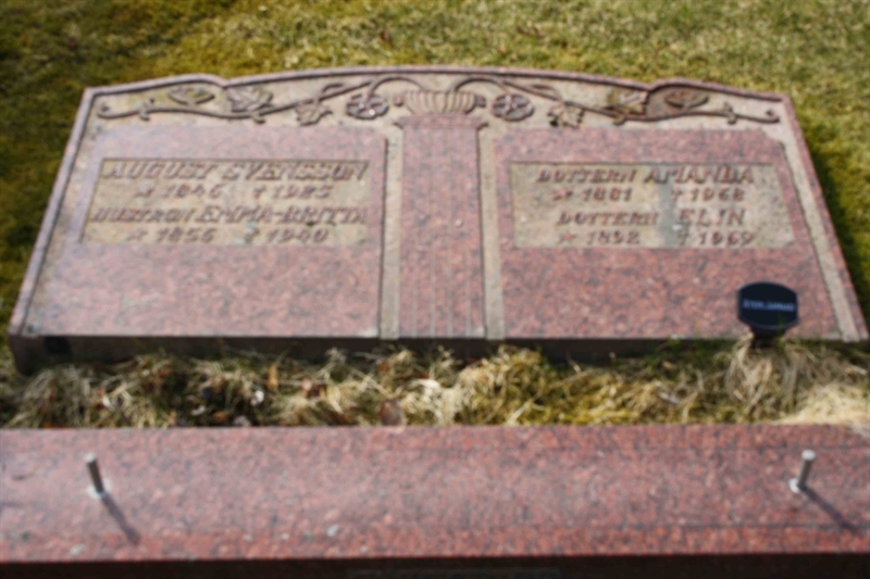 Grave number: Fk 24   115, 116