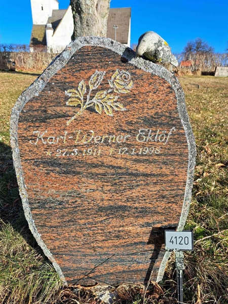 Grave number: KG NK  4120