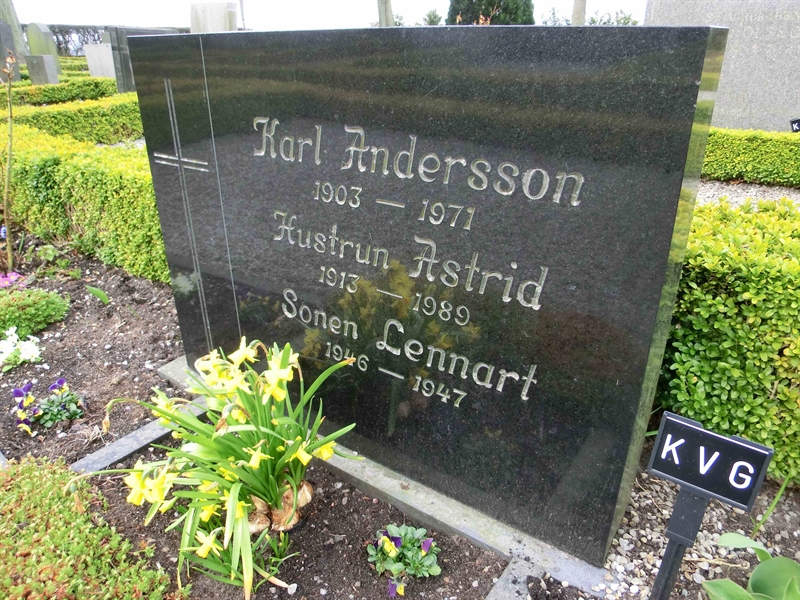 Grave number: SÅ 065:01