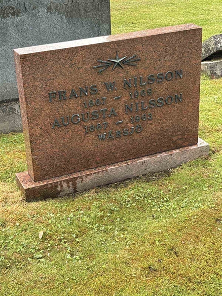 Grave number: SKF D    56, 57