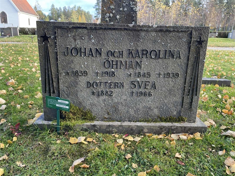 Grave number: 1 B   102Fam