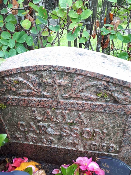 Grave number: NK F A   158