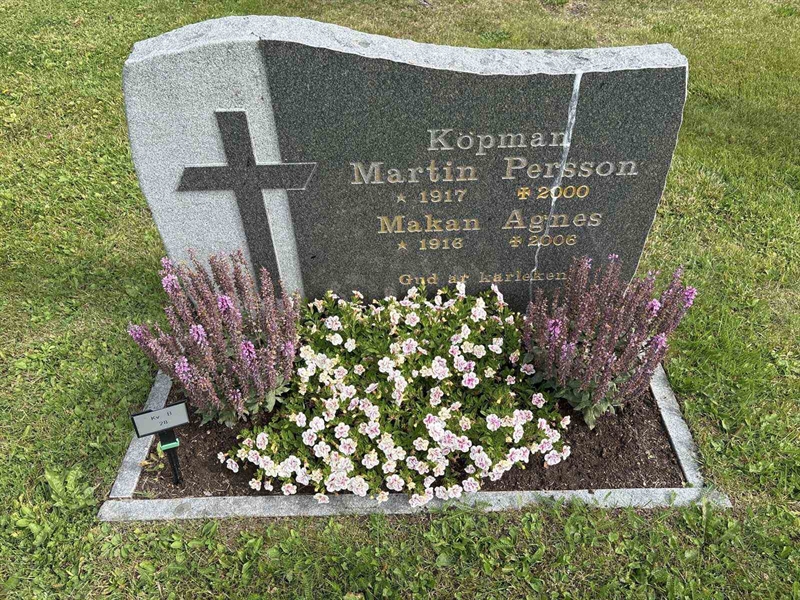 Grave number: 003 B    28