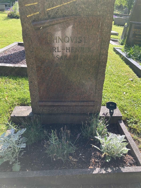 Grave number: 1 07     4