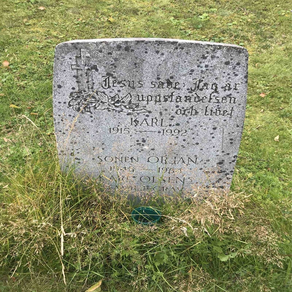 Grave number: DU Ö   130