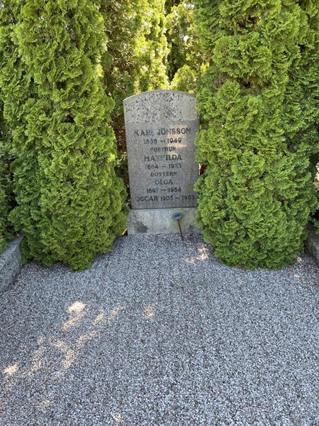 Grave number: NK III   130