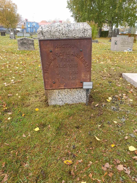 Grave number: 3 V C6     4