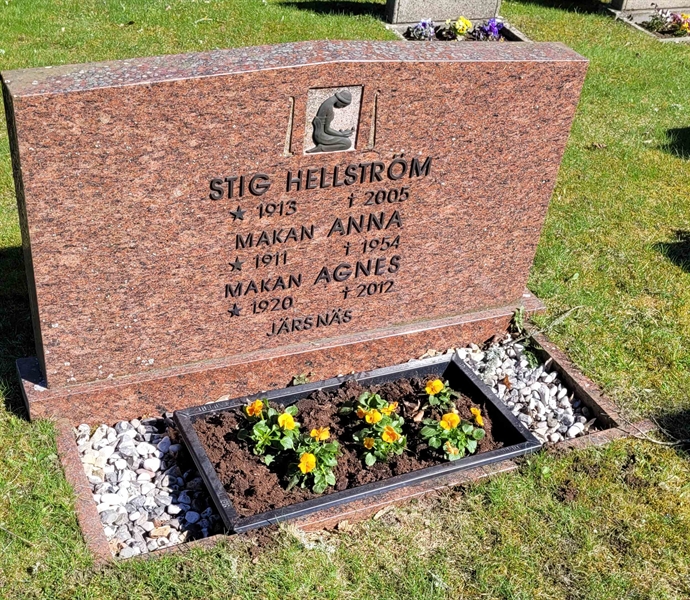 Grave number: JÄ 3   63, 64:1