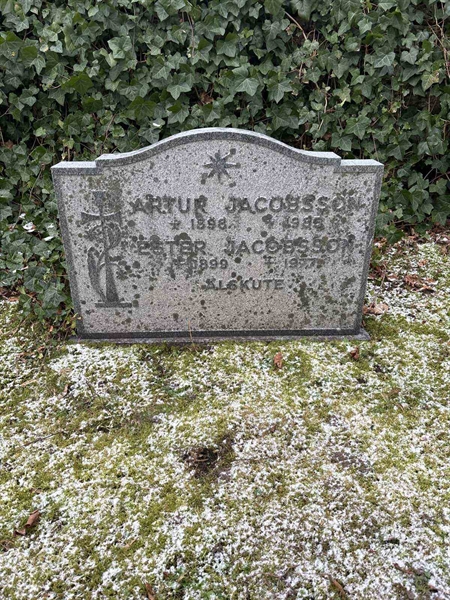 Gravnummer: LE    55, 56