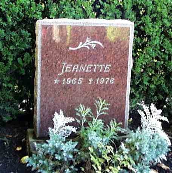 Grave number: BK J    99