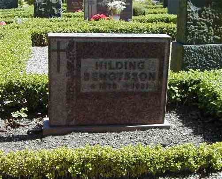 Grave number: BK A    77