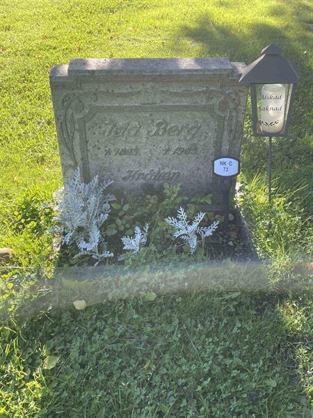 Grave number: 6 C    73