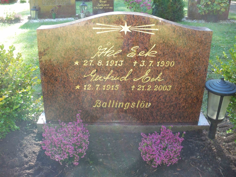 Grave number: SB 39    41, 42